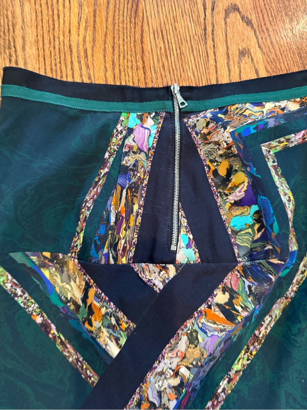 Dries Van Noten 100% Silk Skirt - Picture 7 of 7